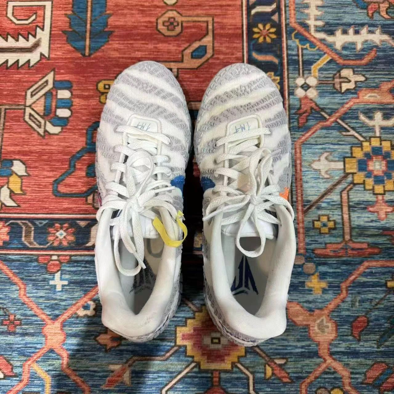 Nike Ja 3 White/Gray 45 Size US 12 / EU 45 - 6 Thumbnail