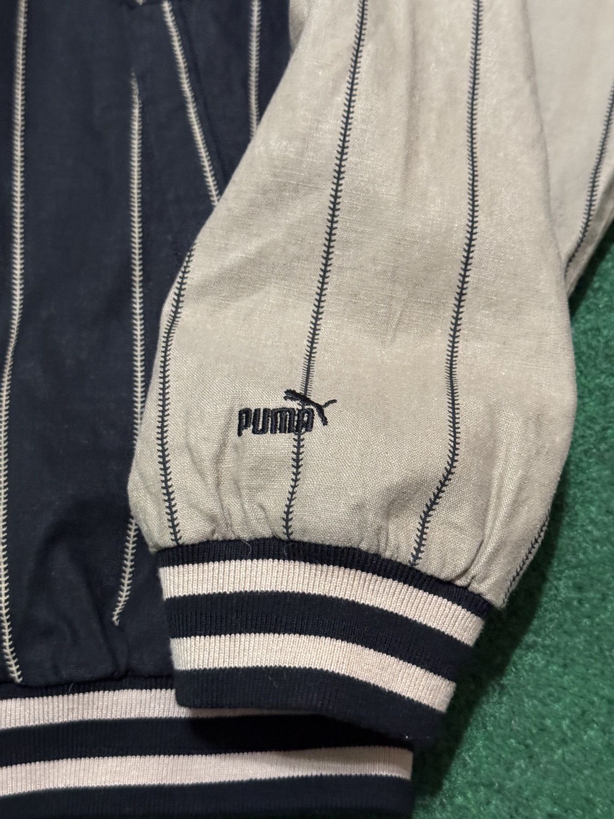 MLB × Puma × Vintage Y2K Pittsburgh Pirates Puma Pin Stripe Windbreaker Jacket Size US L / EU 52-54 / 3 - 5 Thumbnail