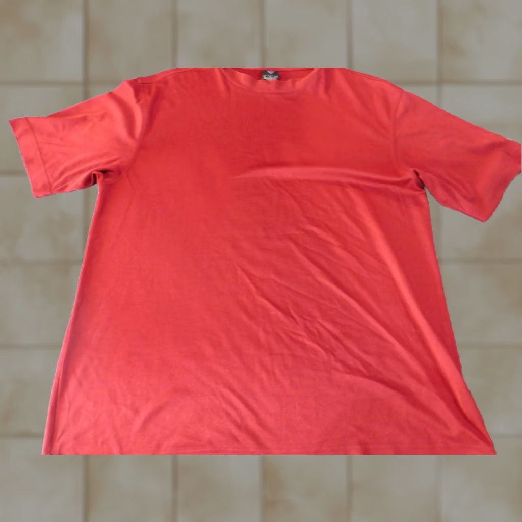 Nike Nike Mens Shirt L Red Golf stretch active dri-fit T-Shirt Regular Short Sleeve Crew Neck Logo Sports Performance Mens Size US L / EU 52-54 / 3 - 1 Thumbnail
