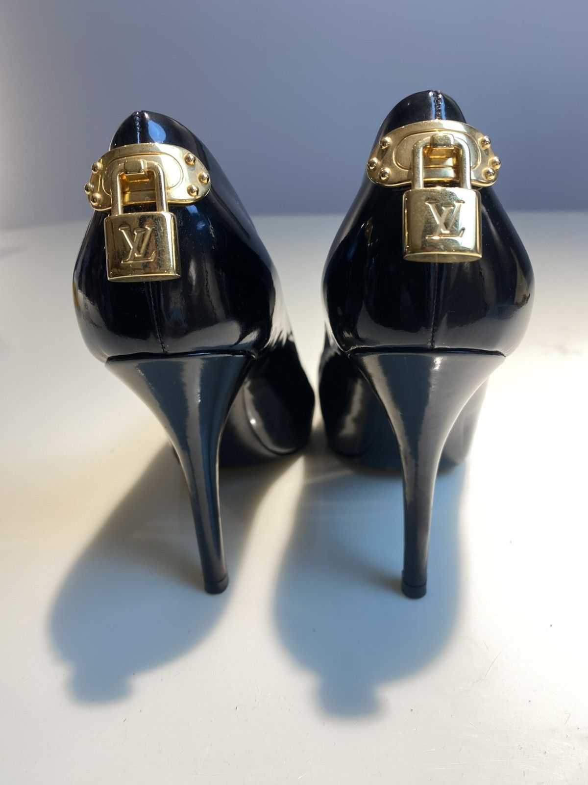 Louis Vuitton LV Oh Really! Peep Toe Heels 35 Size US 5 / IT 35 - 5 Thumbnail
