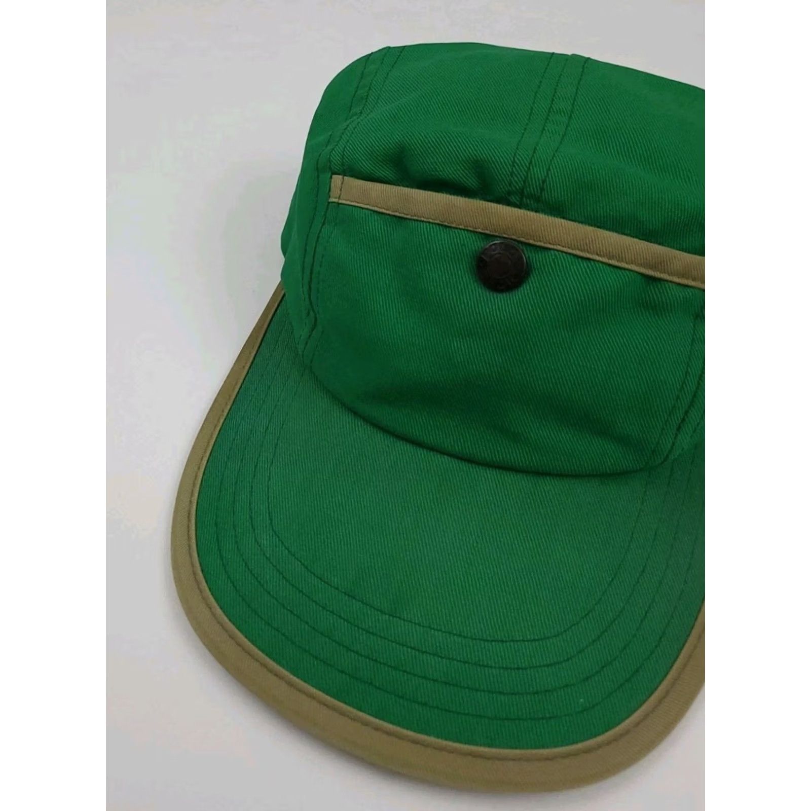 Polo Ralph Lauren VINTAGE Polo Ralph Lauren Pocket Long Bill Hat USA RL USA Baseball Cap Adjustable Men Green 90s Polo Ralph Lauren Baseball Cap Mens Size US M / EU 48-50 / 2 - 2 Thumbnail