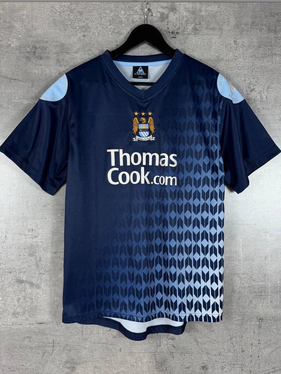 Le Coq Sportif Manchester City Le Coq Sportif Football Shirt Soccer 2007/8 Size US M / EU 48-50 / 2 - 1 Thumbnail