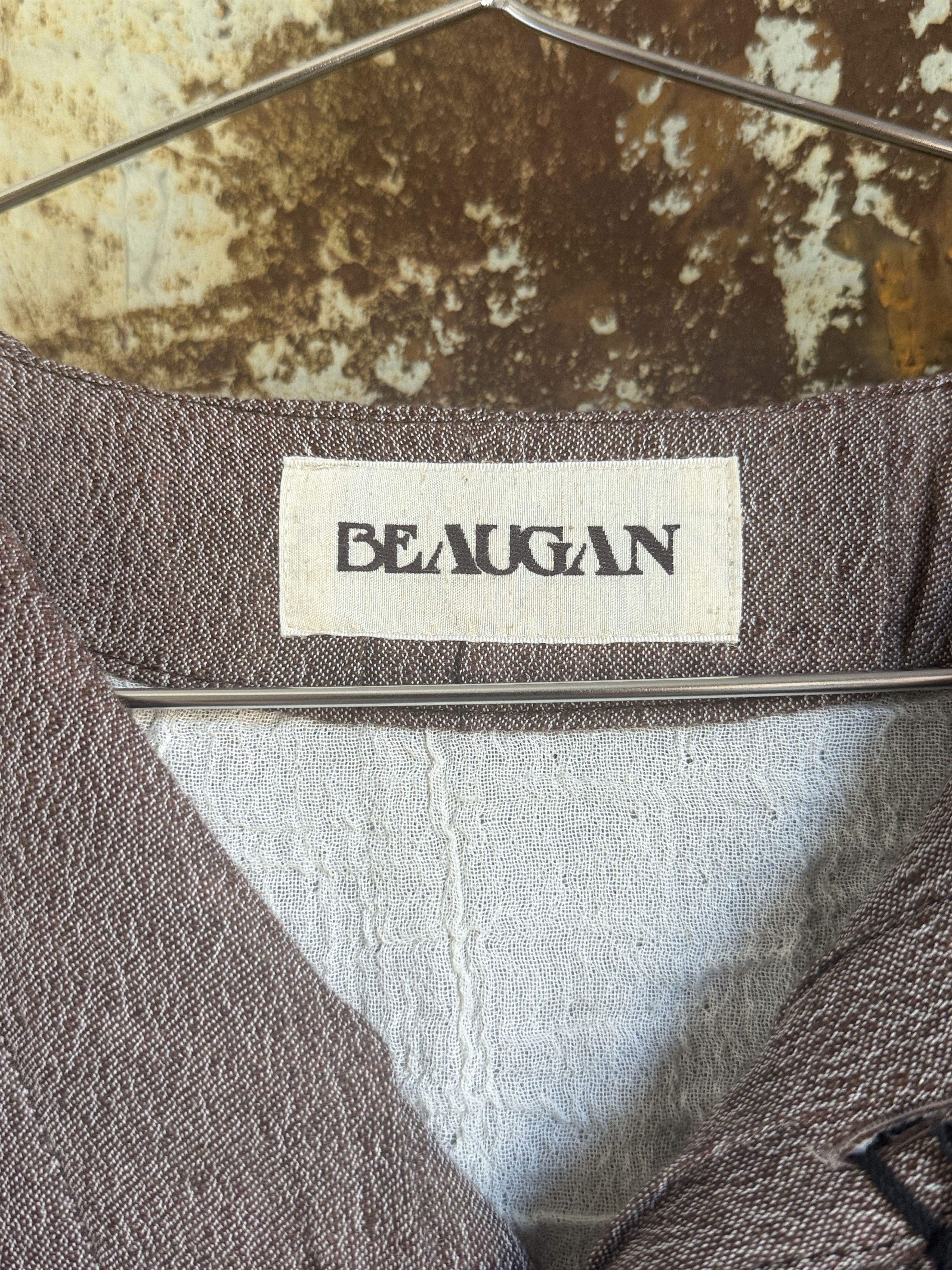 Beaugan $1170 NWT BEAUGAN GAUZE SACK DRESS Size L / US 10 / IT 46 - 11 Thumbnail
