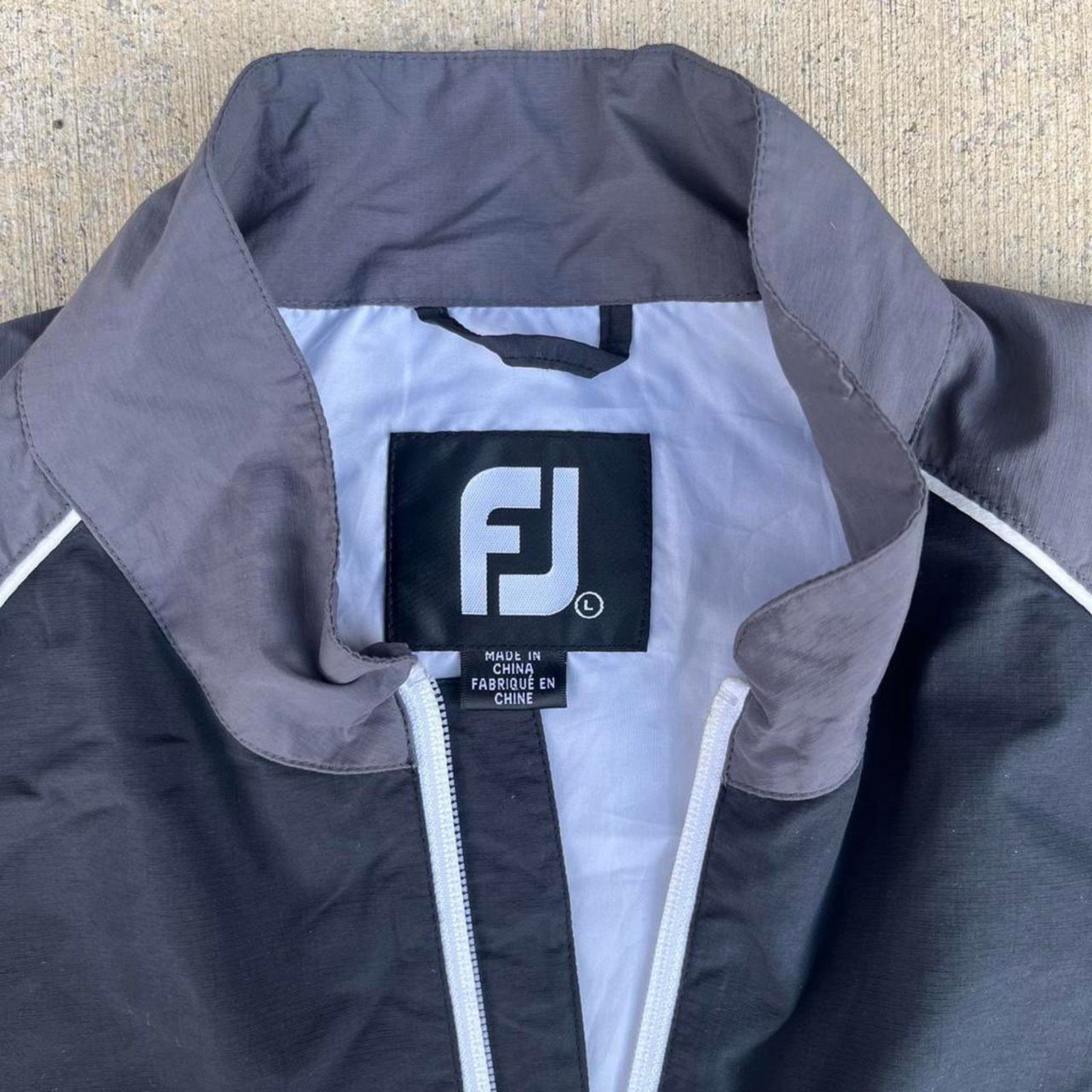 Footjoy FJ Golf Wind Performance Quarter-Zip Color Block Pullover Size US L / EU 52-54 / 3 - 2 Thumbnail