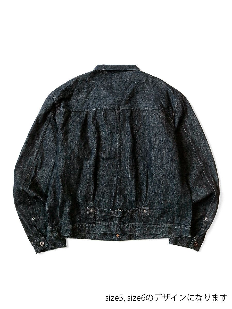 Kapital kapital 14oz black denim 1ST Jacket size 6 Size US XXL / EU 58 / 5 - 2 Thumbnail