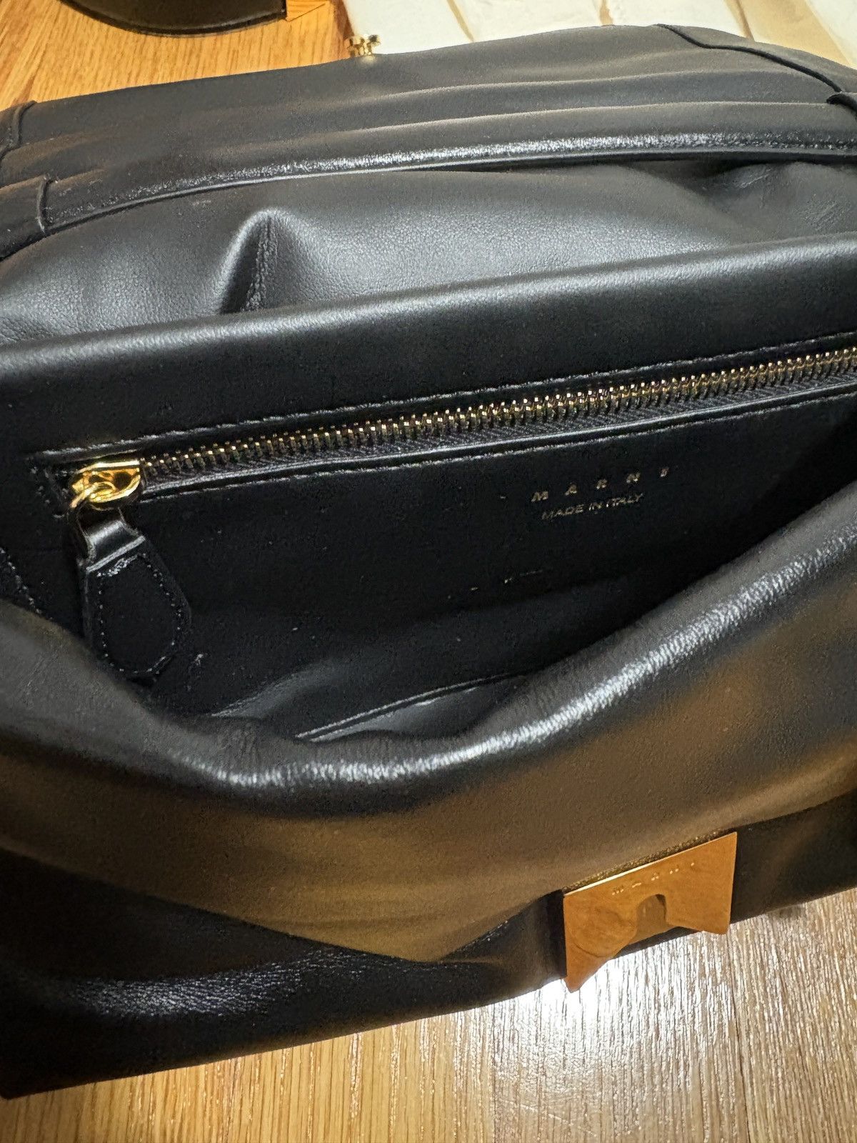 Marni Marni Leather Messenger Bag Size ONE SIZE - 15 Thumbnail