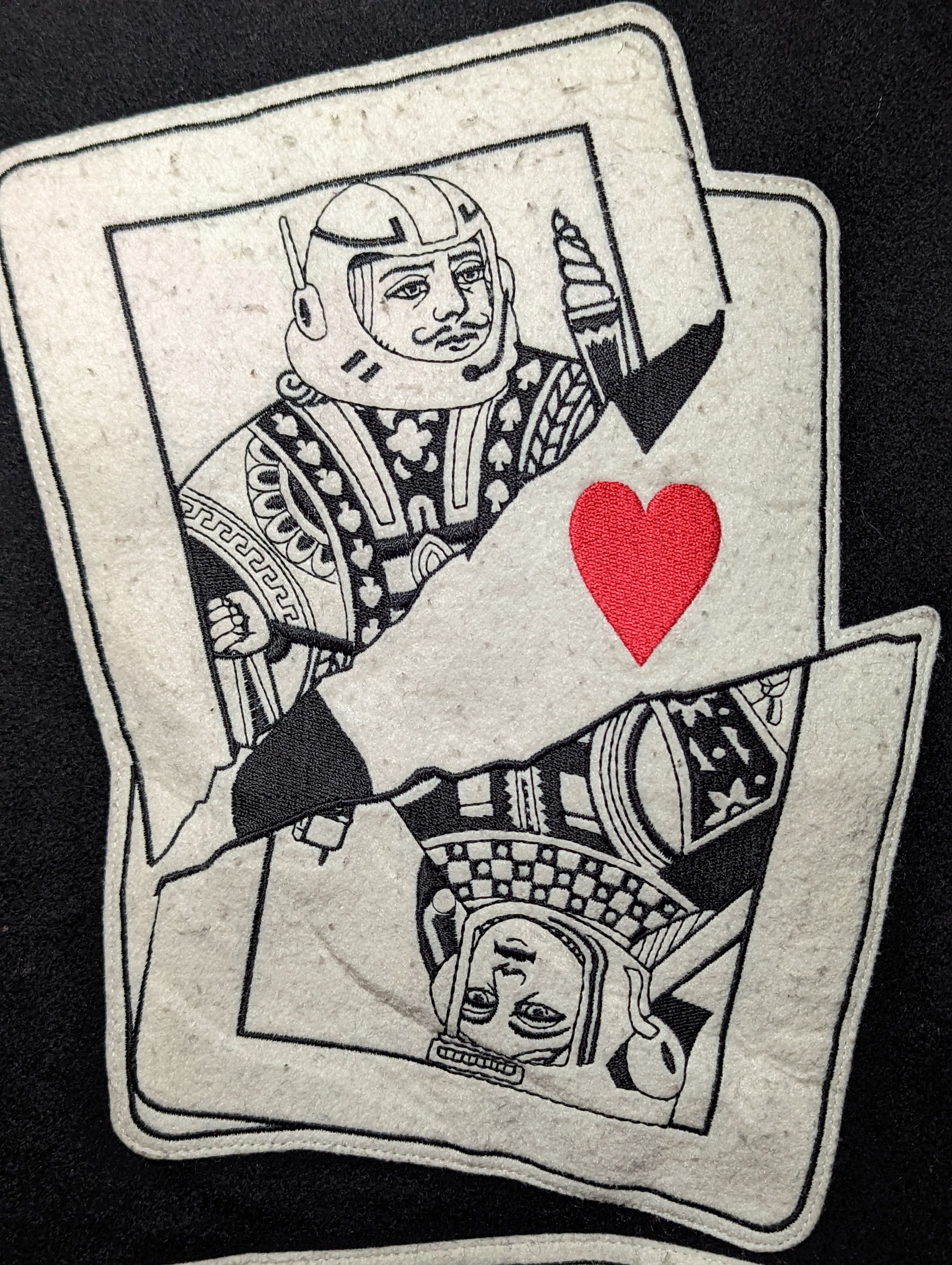 2008 Billionaire Boys Club Jacket Wool Vegas Cards Varsity