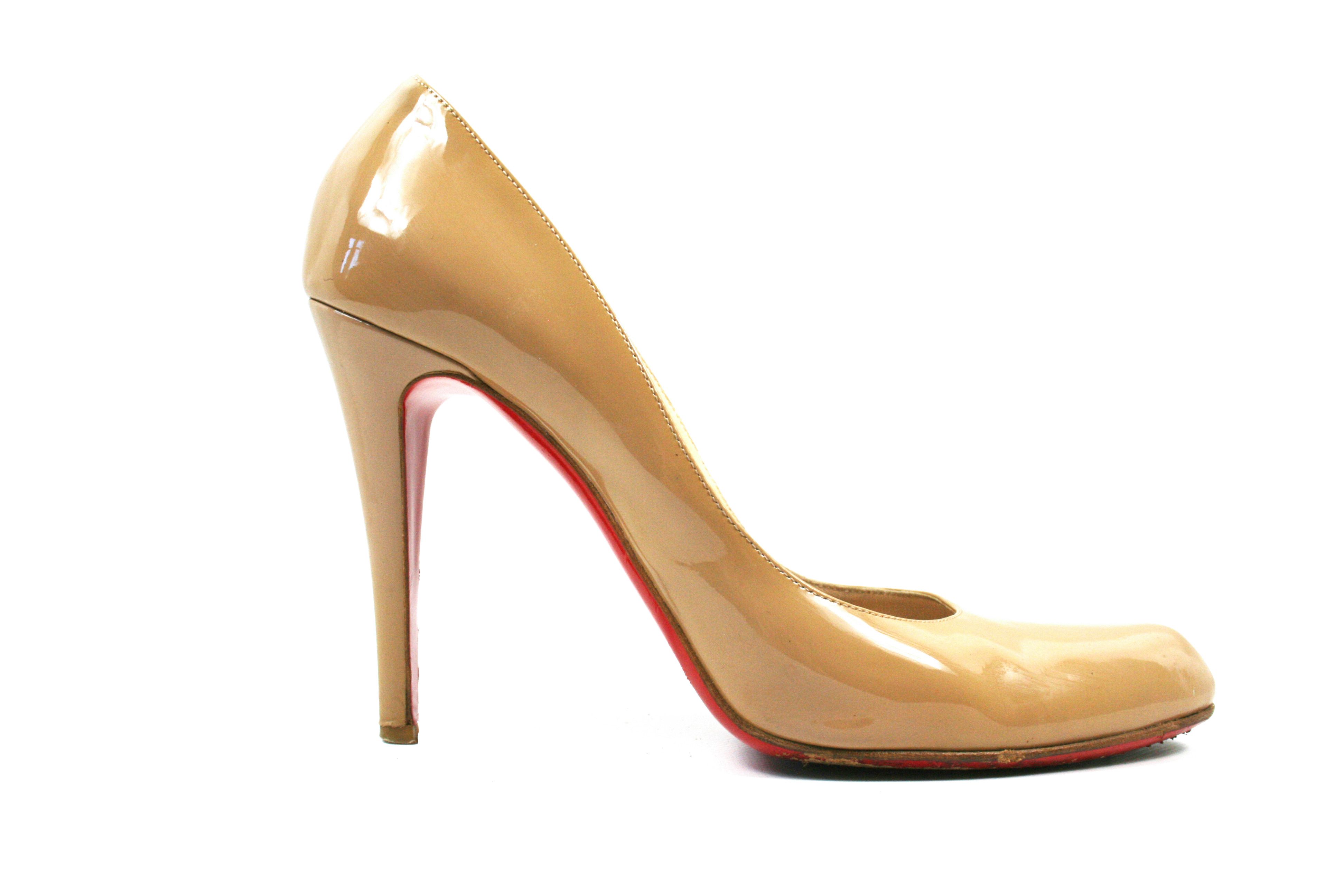 Christian Louboutin Patent Leather Simple Pumps Size US 10.5 / IT 40.5 - 2 Thumbnail