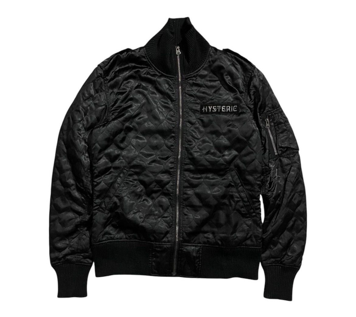 Hysteric Glamour 2000s Hysteric Glamour Embroidery Quilted Jacket y2k Lgb Size US L / EU 52-54 / 3 - 2 Thumbnail