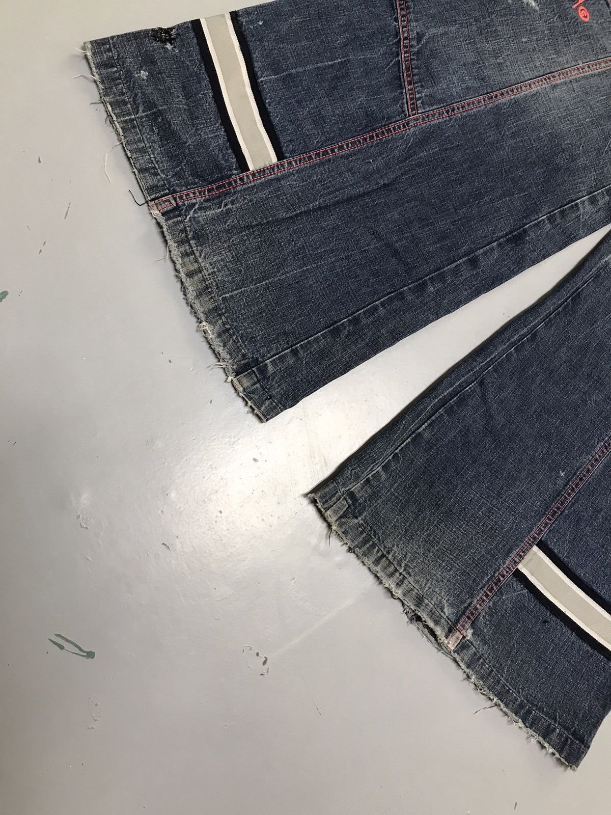 JNCO Vintage pink fish big pockets cargodenim Size 30" / US 8 / IT 44 - 4 Thumbnail