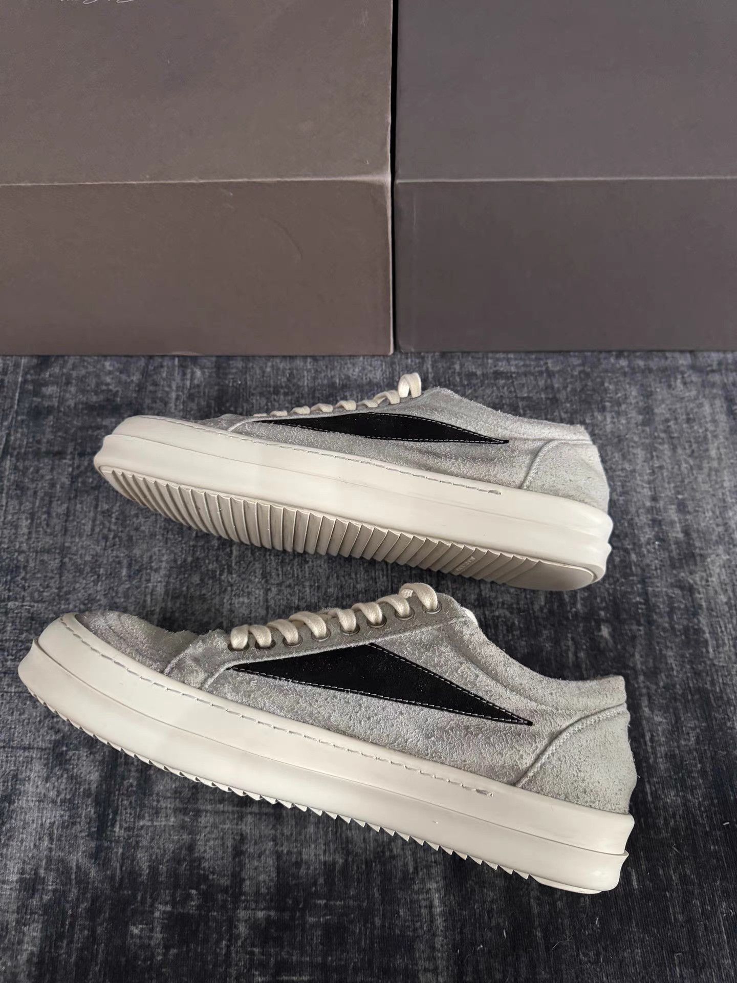 Rick Owens Rick Owens DRKSHDW Blue Geobasket Size US 10 / EU 43 - 2 Thumbnail