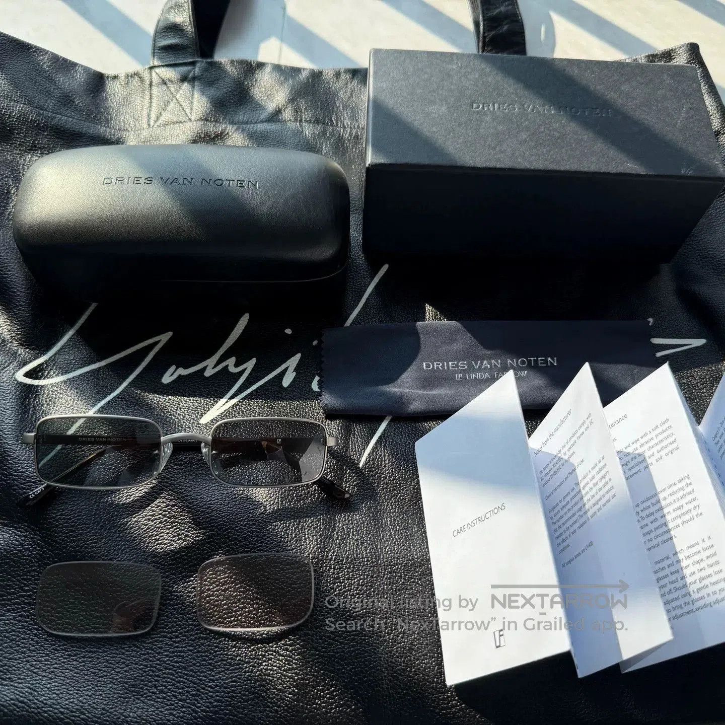Dries Van Noten drapes van noten bella hadid sunglasses. Size ONE SIZE - 1 Thumbnail
