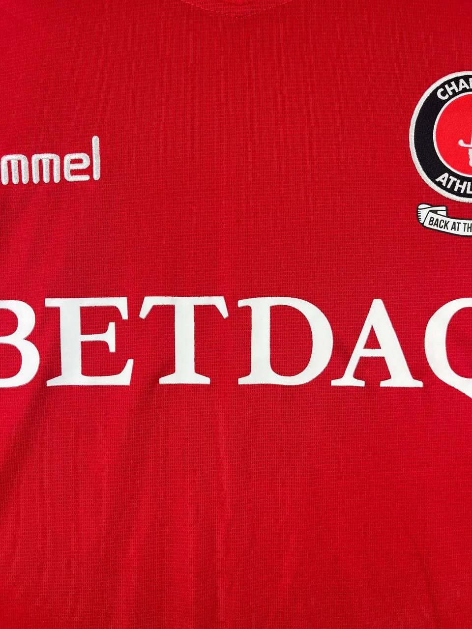Hummel Charlton Athletic 2017 2018 Home Shirt Hummel Size XL Size US XL / EU 56 / 4 - 2 Thumbnail