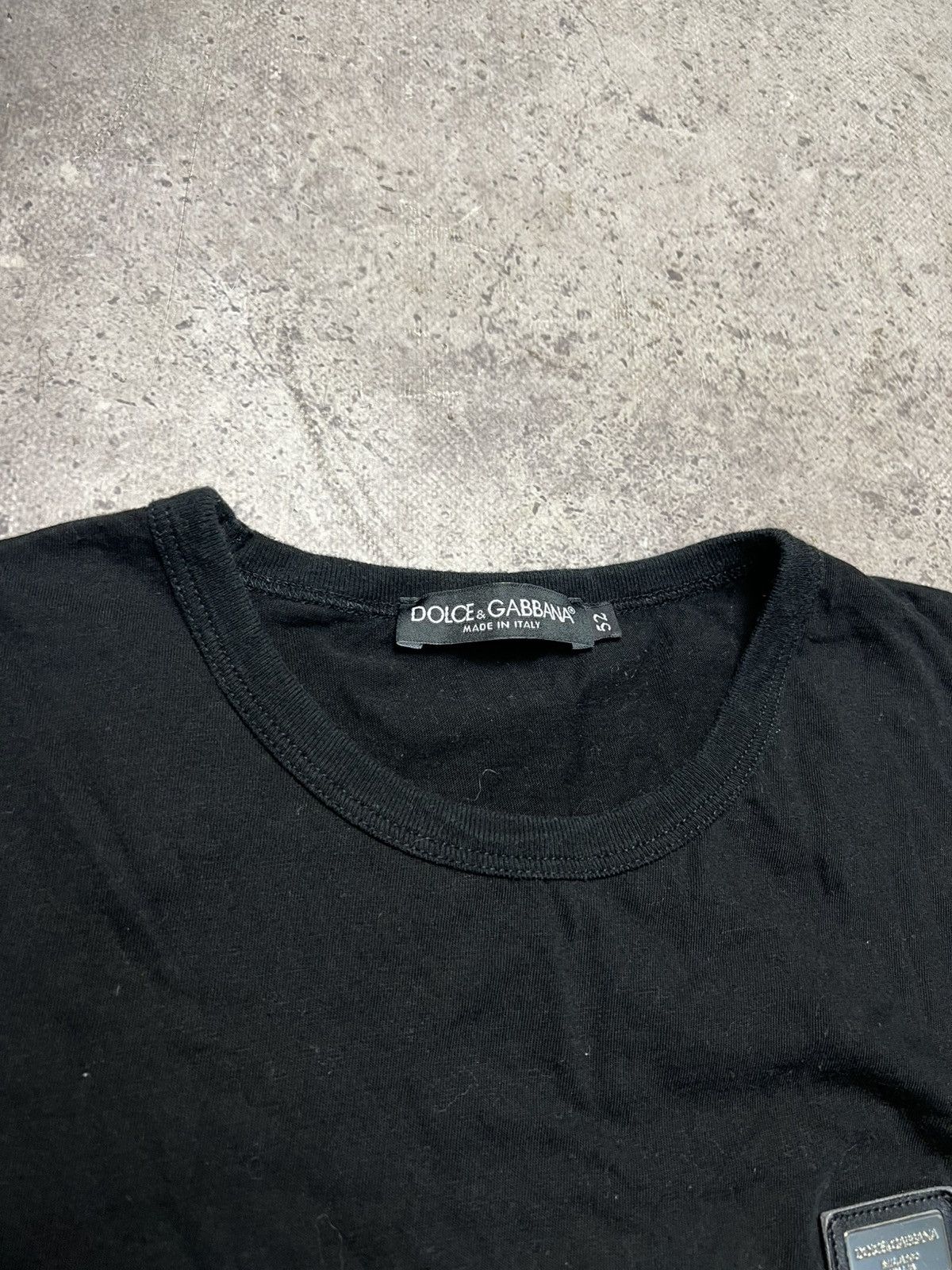 Dolce & Gabbana Vintage Y2K 90’s Dolce & Gabanna Basic Logo Tee Size US M / EU 48-50 / 2 - 5 Thumbnail