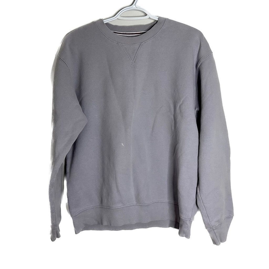 Aritzia Aritzia TNA Crew Neck Relaxed Sweatshirt Lavender Sz Medium Size M / US 6-8 / IT 42-44 - 1 Thumbnail