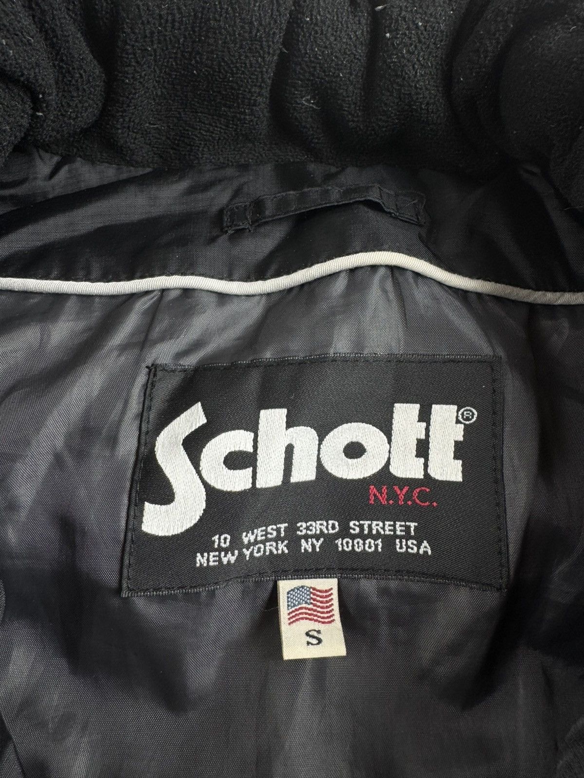 Schott Vintage Schott N.Y.C USA Snow Ski Outdoor Puffer Down Jacket Size US S / EU 44-46 / 1 - 11 Thumbnail