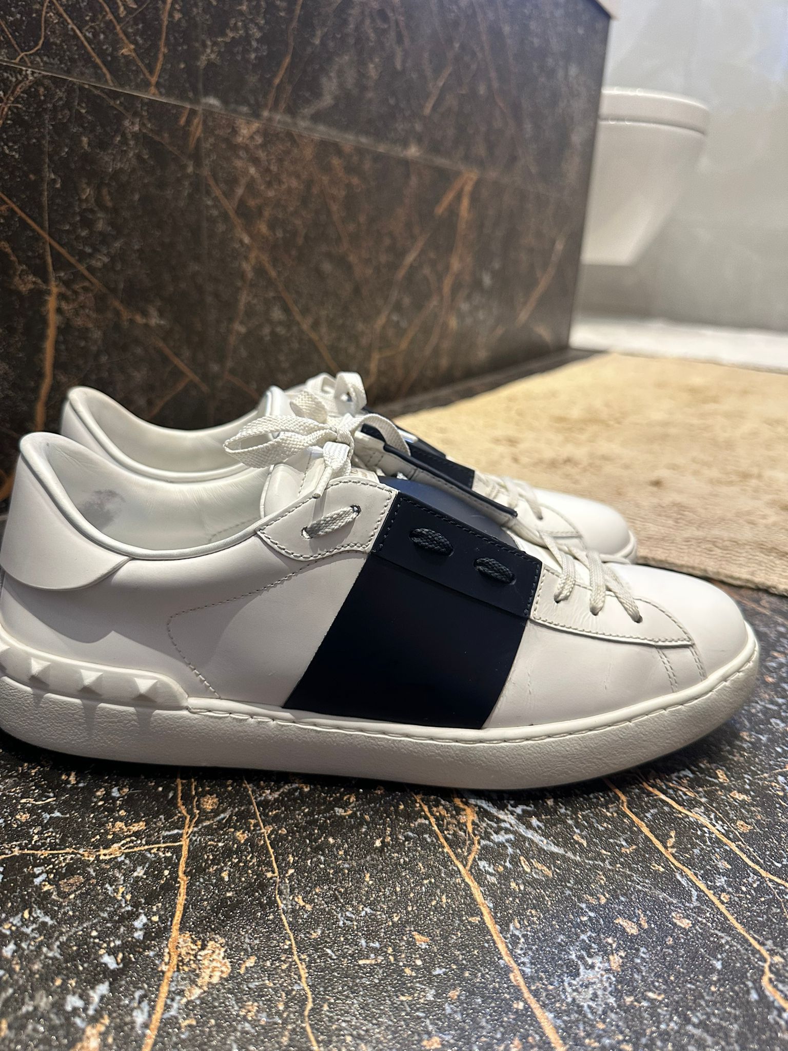 Valentino Valentino Garavani Calfskin Open Sneaker Size US 11.5 / EU 44-45 - 6 Thumbnail