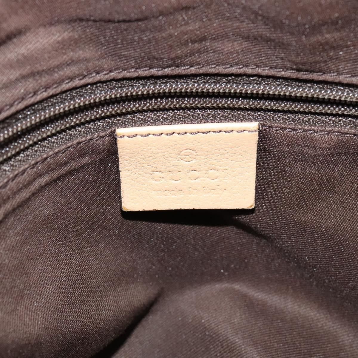 Gucci GUCCI GG Canvas Shoulder Bag Beige Gold Size ONE SIZE - 7 Thumbnail