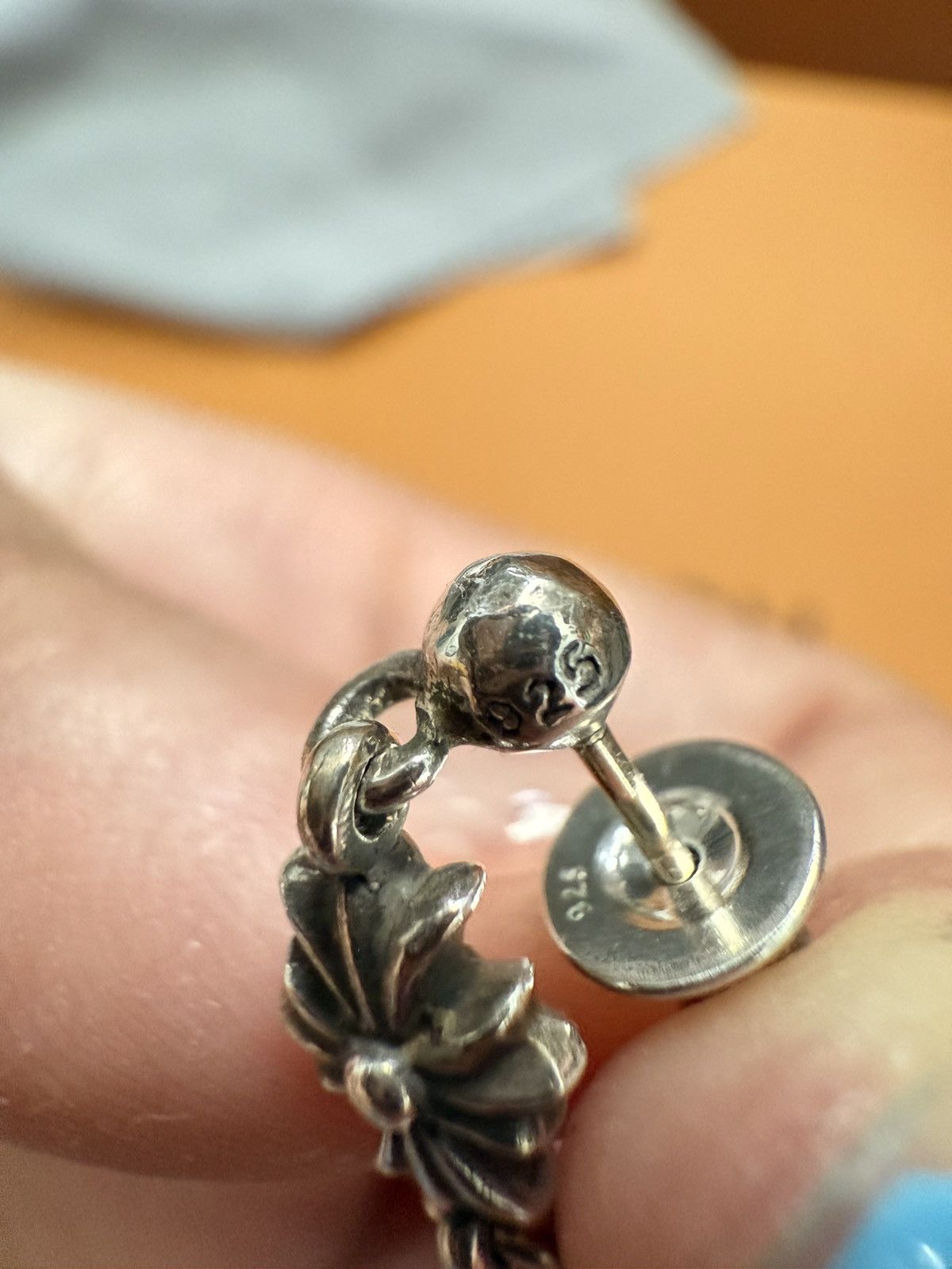 Chrome Hearts Chrome Hearts Triple Cross Drop Earrings Size ONE SIZE - 5 Thumbnail