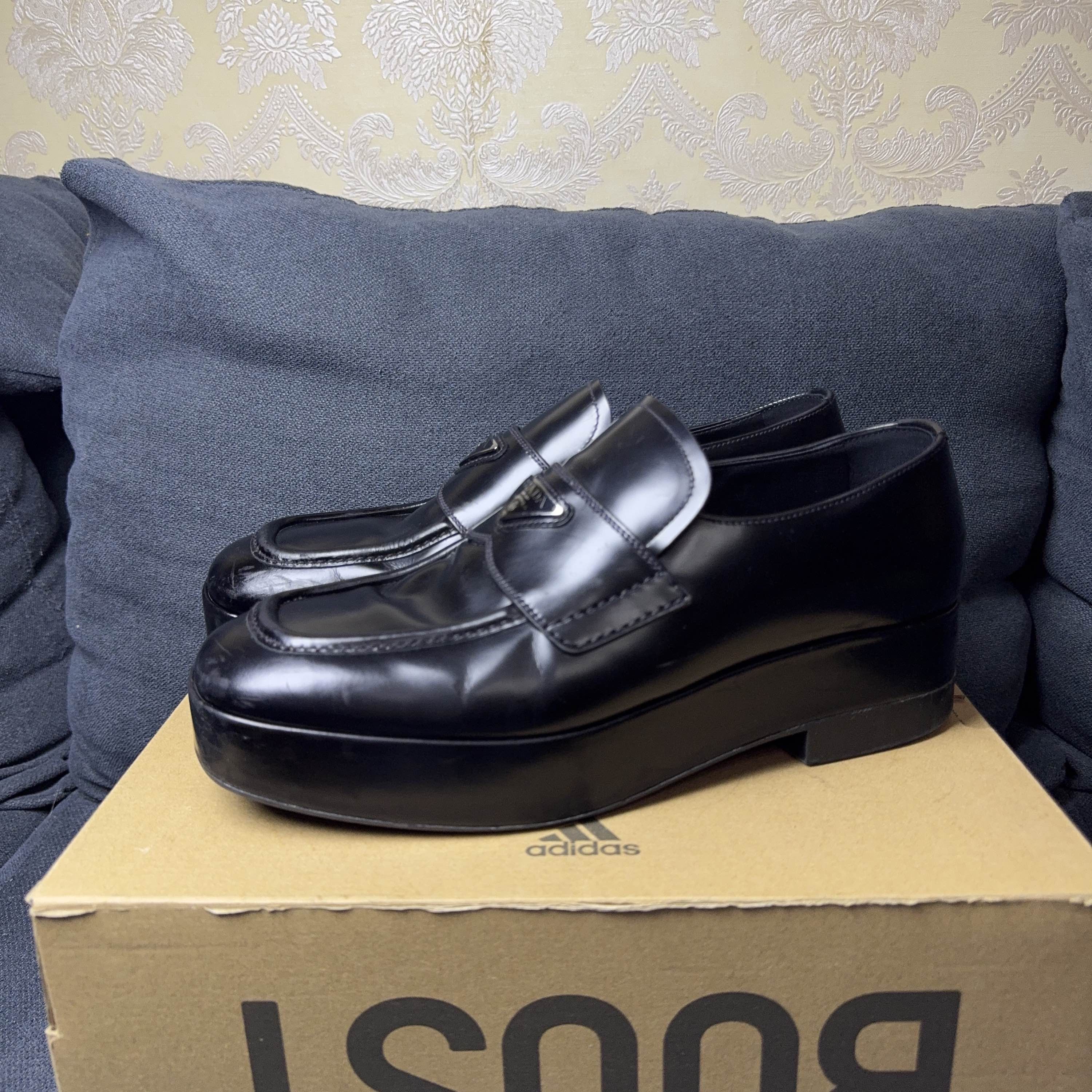 Prada Prada Platform Loafers Size 9 Size US 9 / EU 42 - 1 Thumbnail