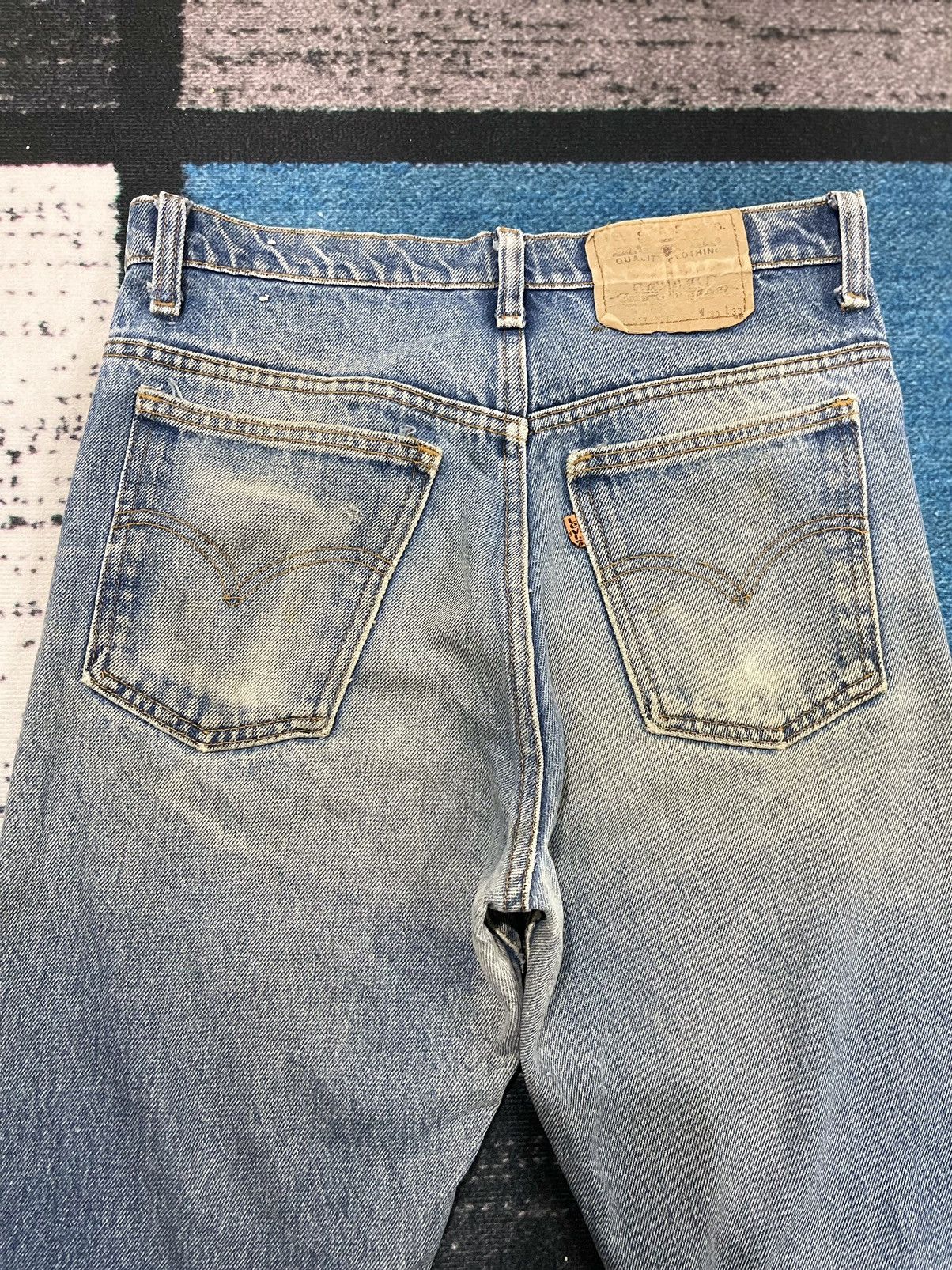 Levi's Vintage Levis Orange Tab Distressed Denim Pants Size US 30 / EU 46 - 4 Thumbnail