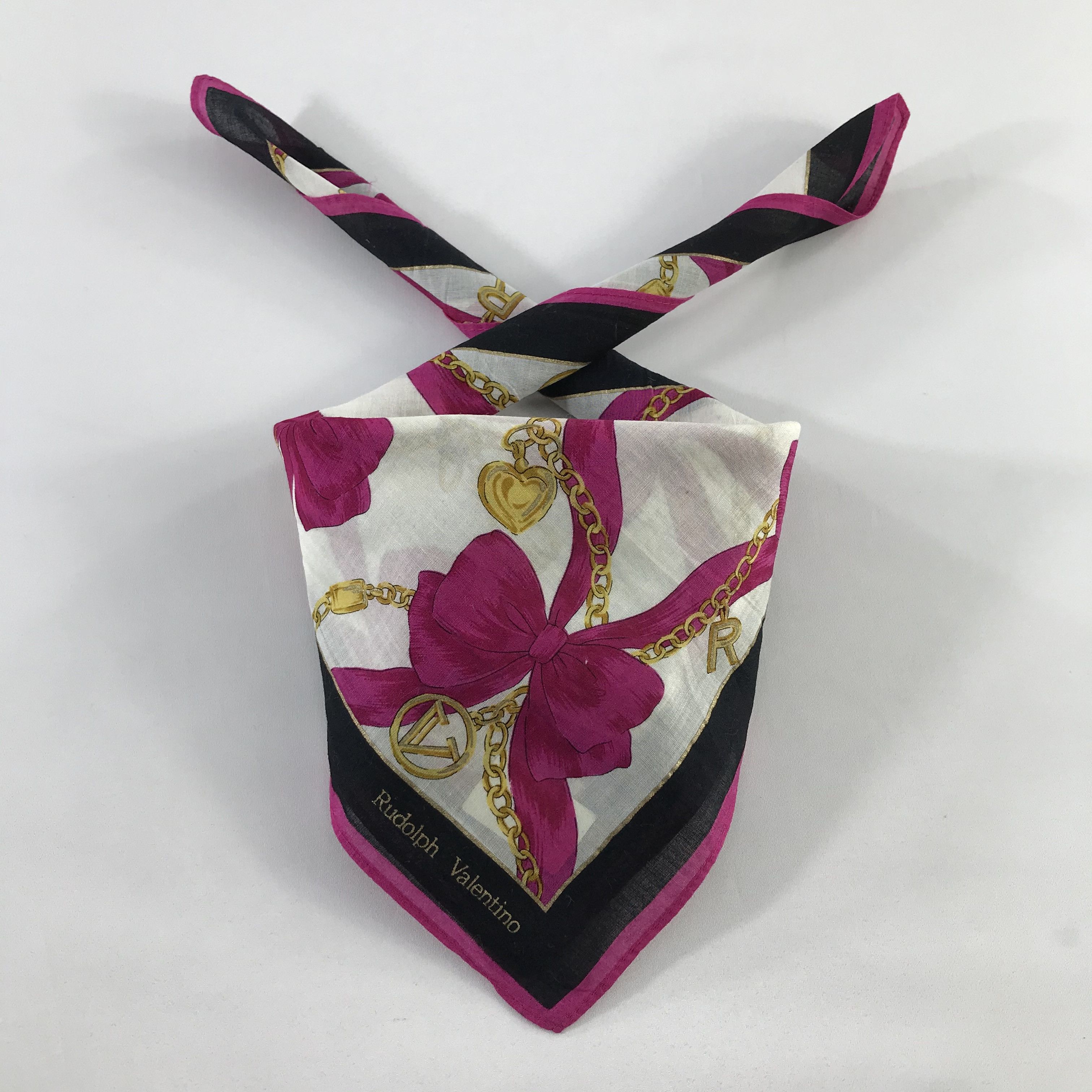 Japanese Brand × Vintage Rudolph Valentino Handkerchief / Neckerchief / Bandana Size ONE SIZE - 1 Thumbnail