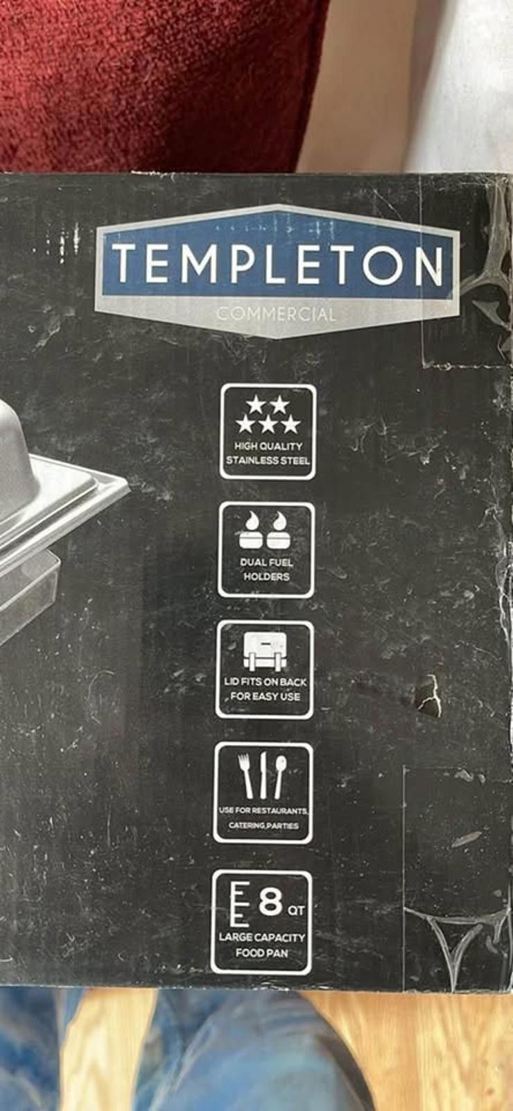 Other Templeton 8QT High-Quality Stainless Steel Chafing Dish Size ONE SIZE - 3 Thumbnail