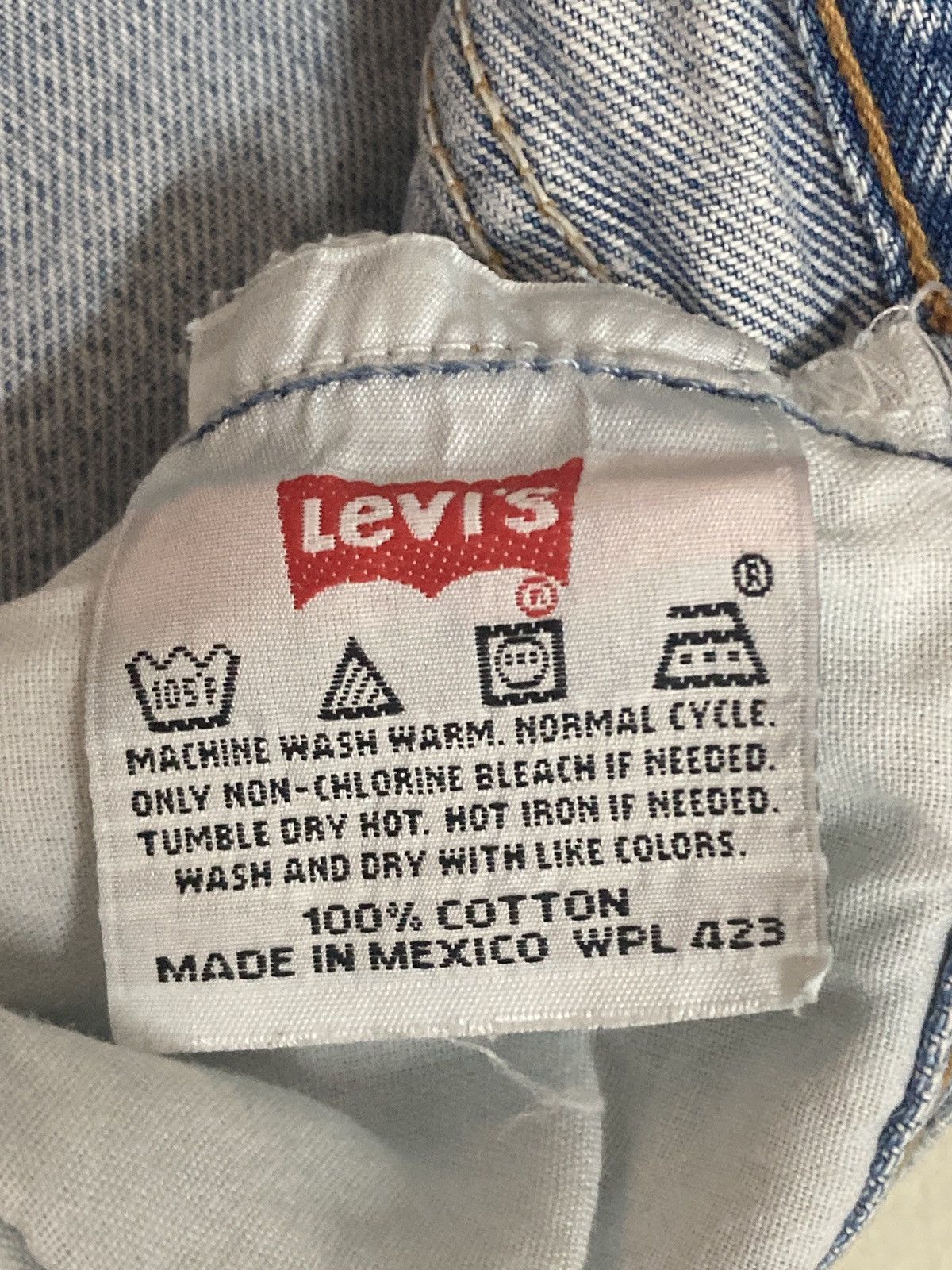 Levi's Vintage 90’s Levis 501 jeans Made in Mexico for Men Size US 30 / EU 46 - 6 Thumbnail