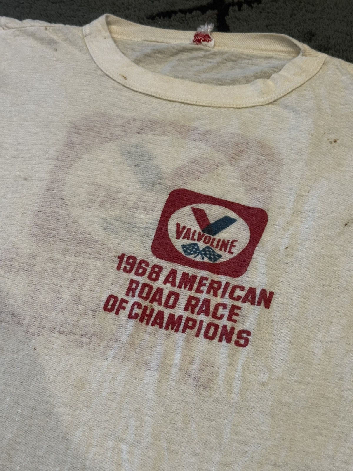 Vintage Vintage “Valvoline, 1968 American Road Race” Single Stitch T Size US S / EU 44-46 / 1 - 4 Thumbnail