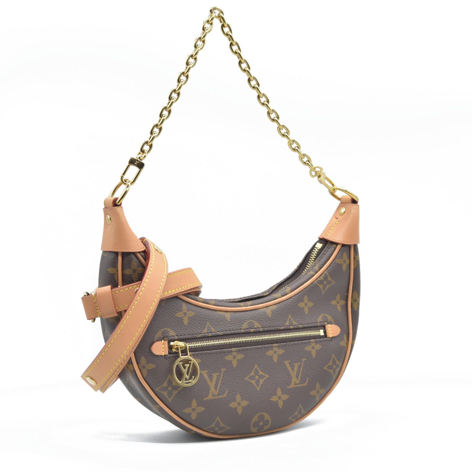 Louis Vuitton $2540 Louis Vuitton Monogram Loop Hobo Shoulder Bag RFID Size ONE SIZE - 8 Thumbnail