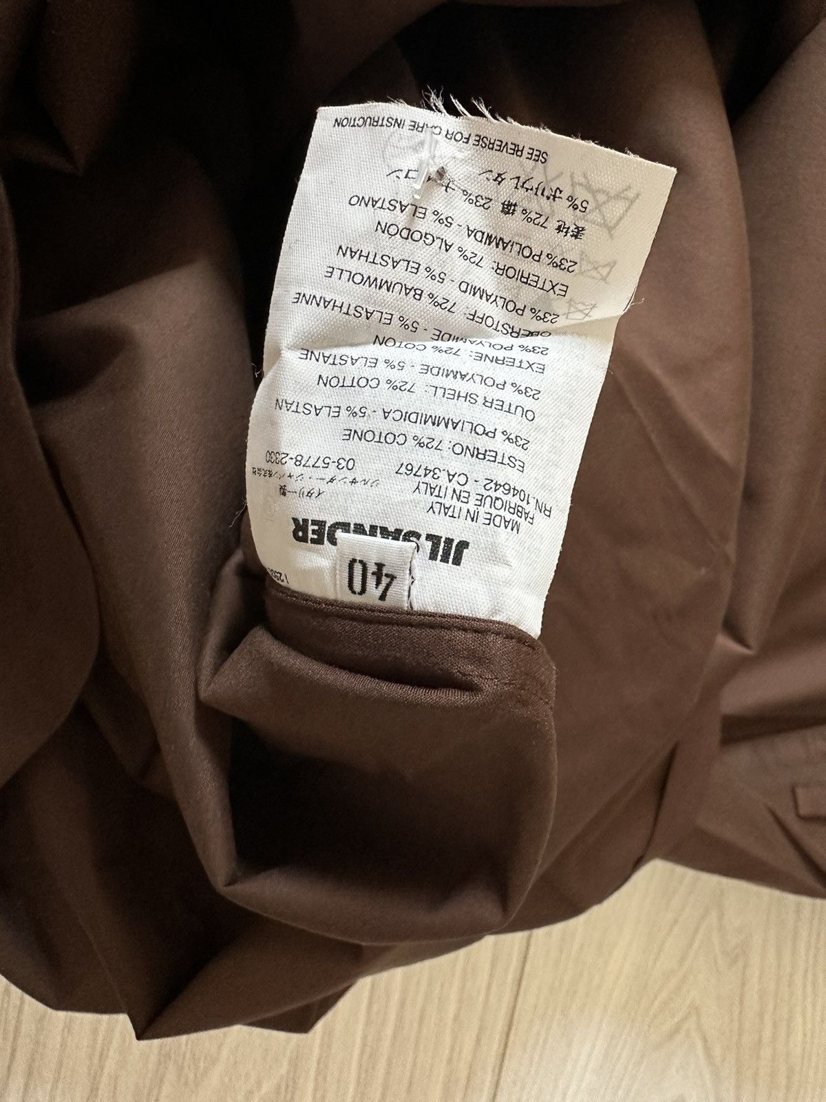Designer × Jil Sander Jil Sander skirt cotton Size 27" / US 4 / IT 40 - 4 Thumbnail