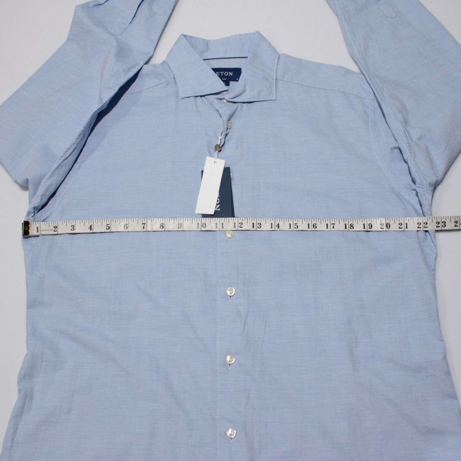 Eton Eton New with tags Shirt Size XL US In Blue Size US XL / EU 56 / 4 - 4 Thumbnail