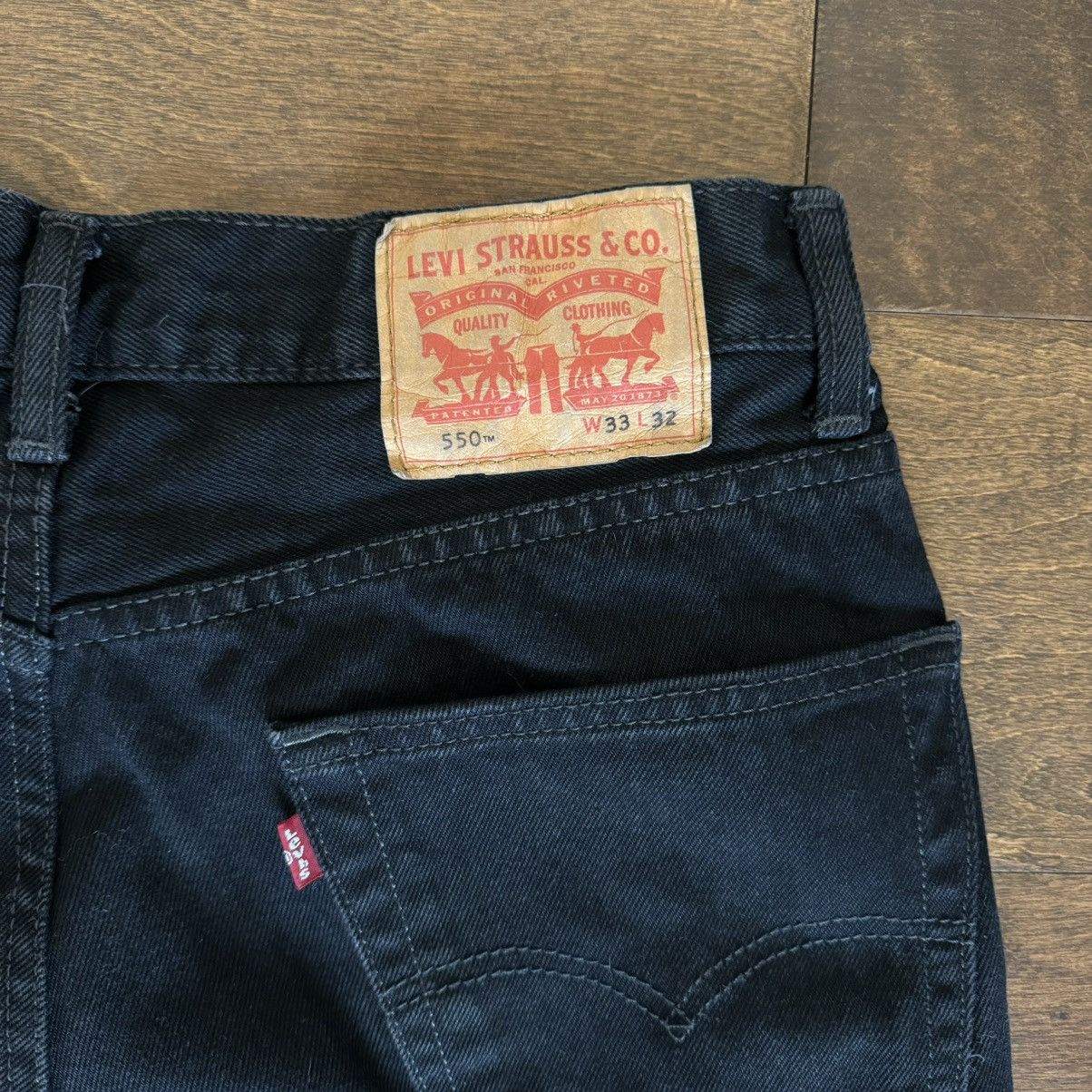 Levi's Vintage Clothing Levi’s vintage 550s black denim Size US 31 - 4 Thumbnail