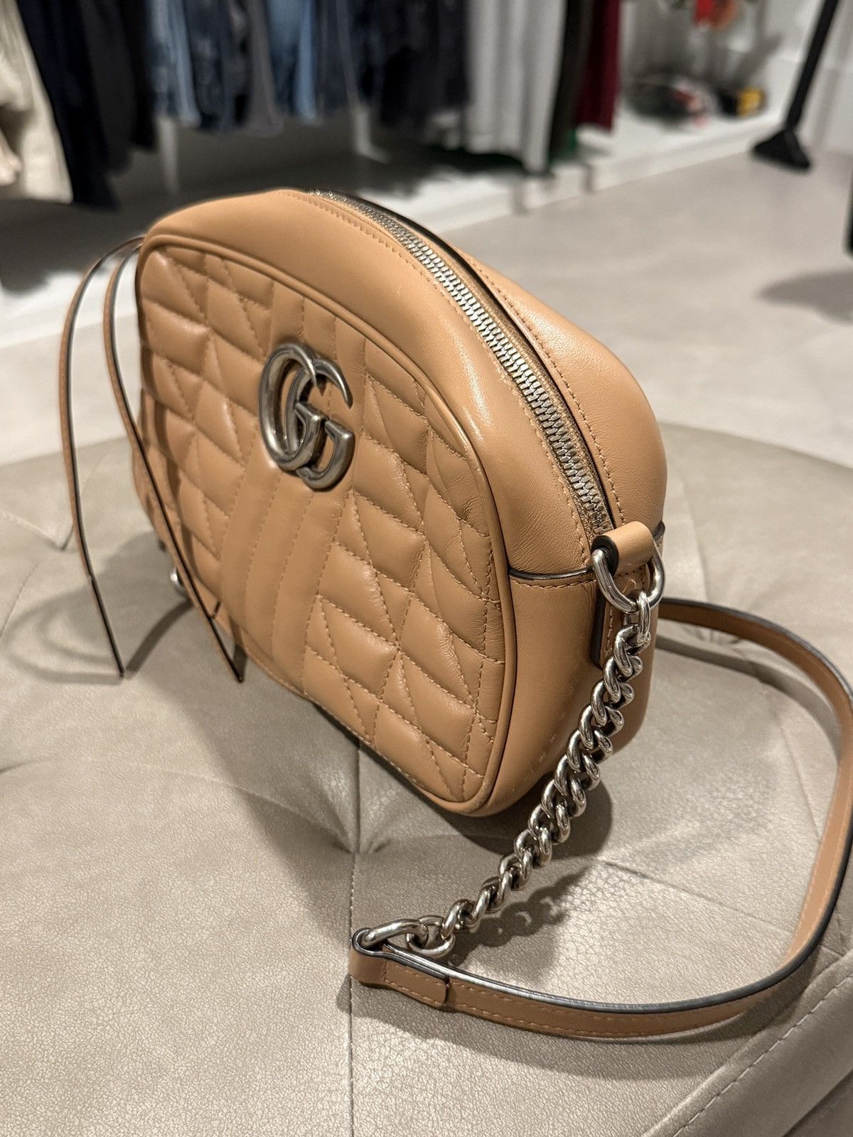 Gucci Gucci Marmont Matelassé CrossBody Size ONE SIZE - 18 Thumbnail