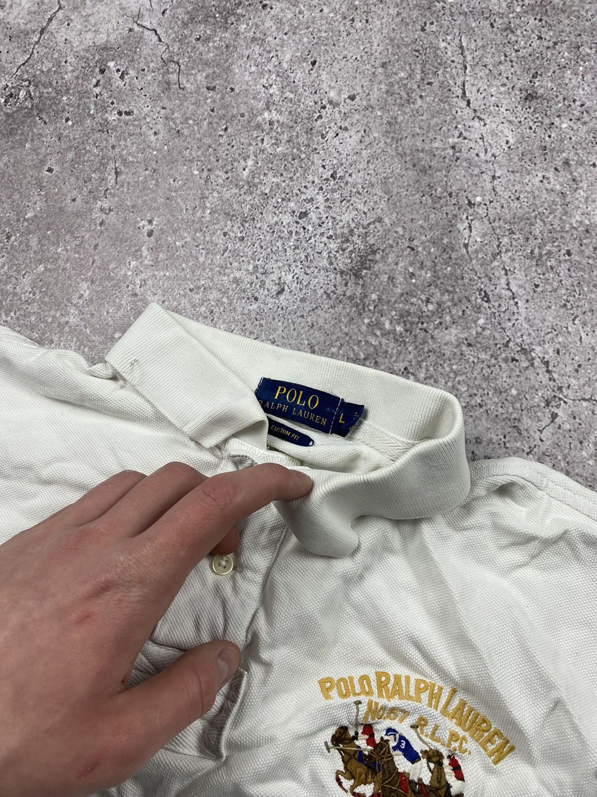 Polo Ralph Lauren × Ralph Lauren × Vintage Polo Ralph Lauren New York NY Cheef Keef polo Japan Y2K Size US L / EU 52-54 / 3 - 5 Thumbnail