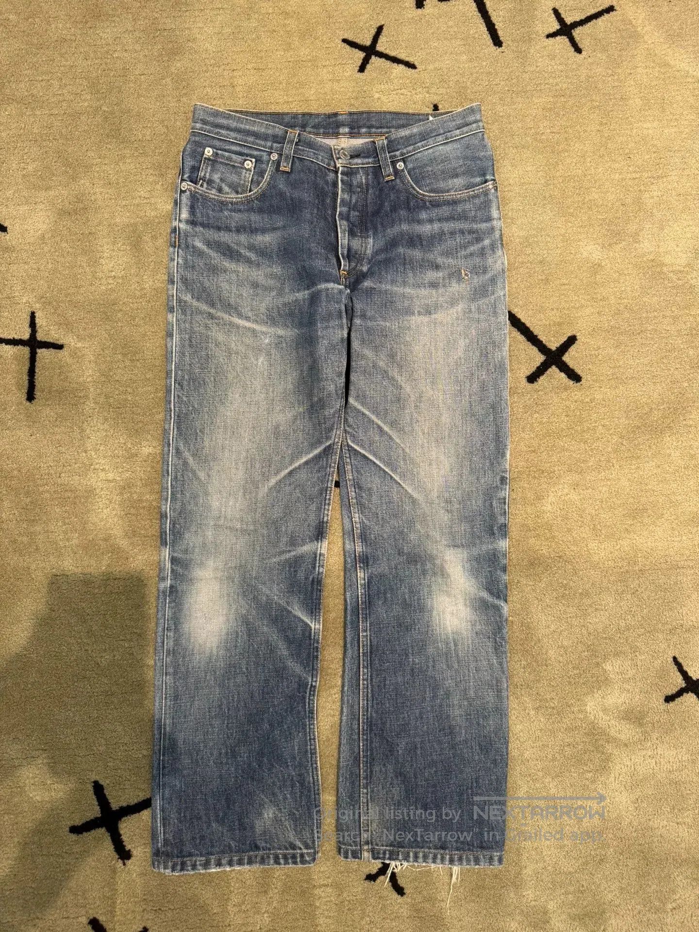 Helmut Lang Helmut Lang Washed Denim Pants. Size US 39 - 1 Thumbnail