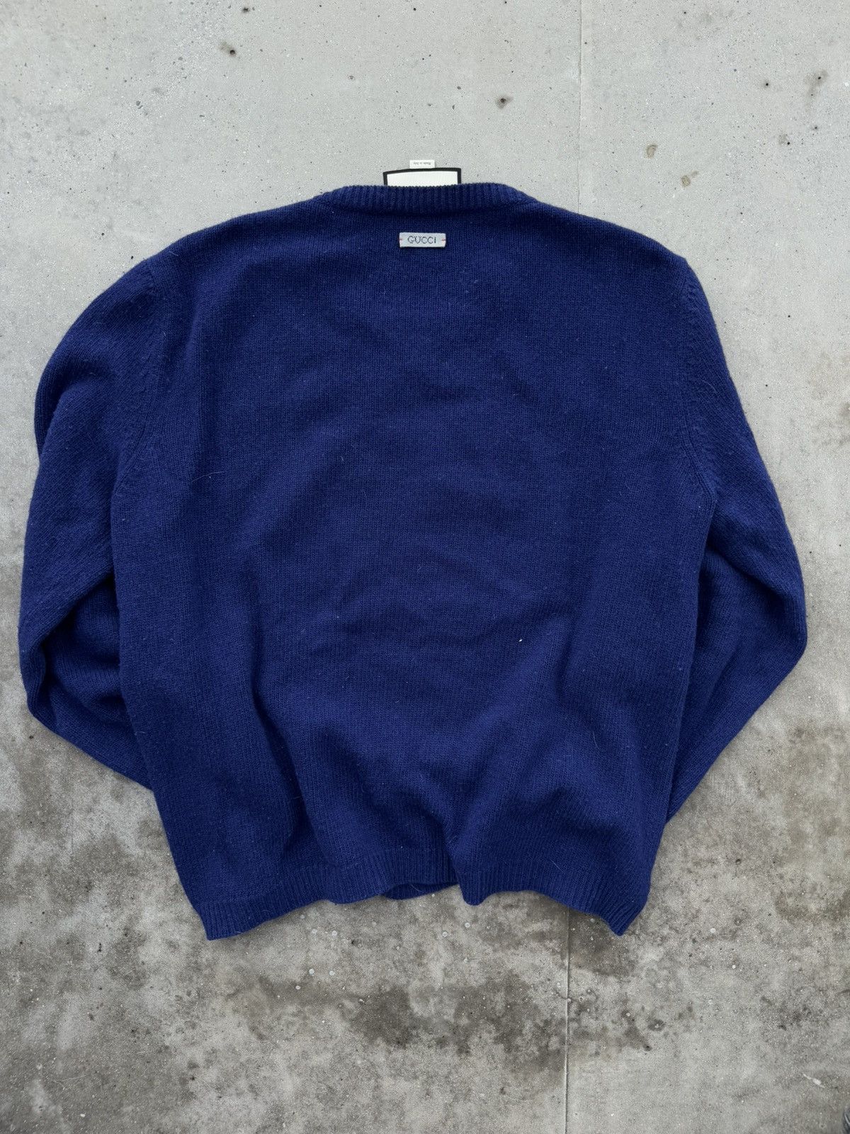 Designer × Gucci *RARE* Gucci bengal tiger knit sweater Size US XL / EU 56 / 4 - 3 Thumbnail