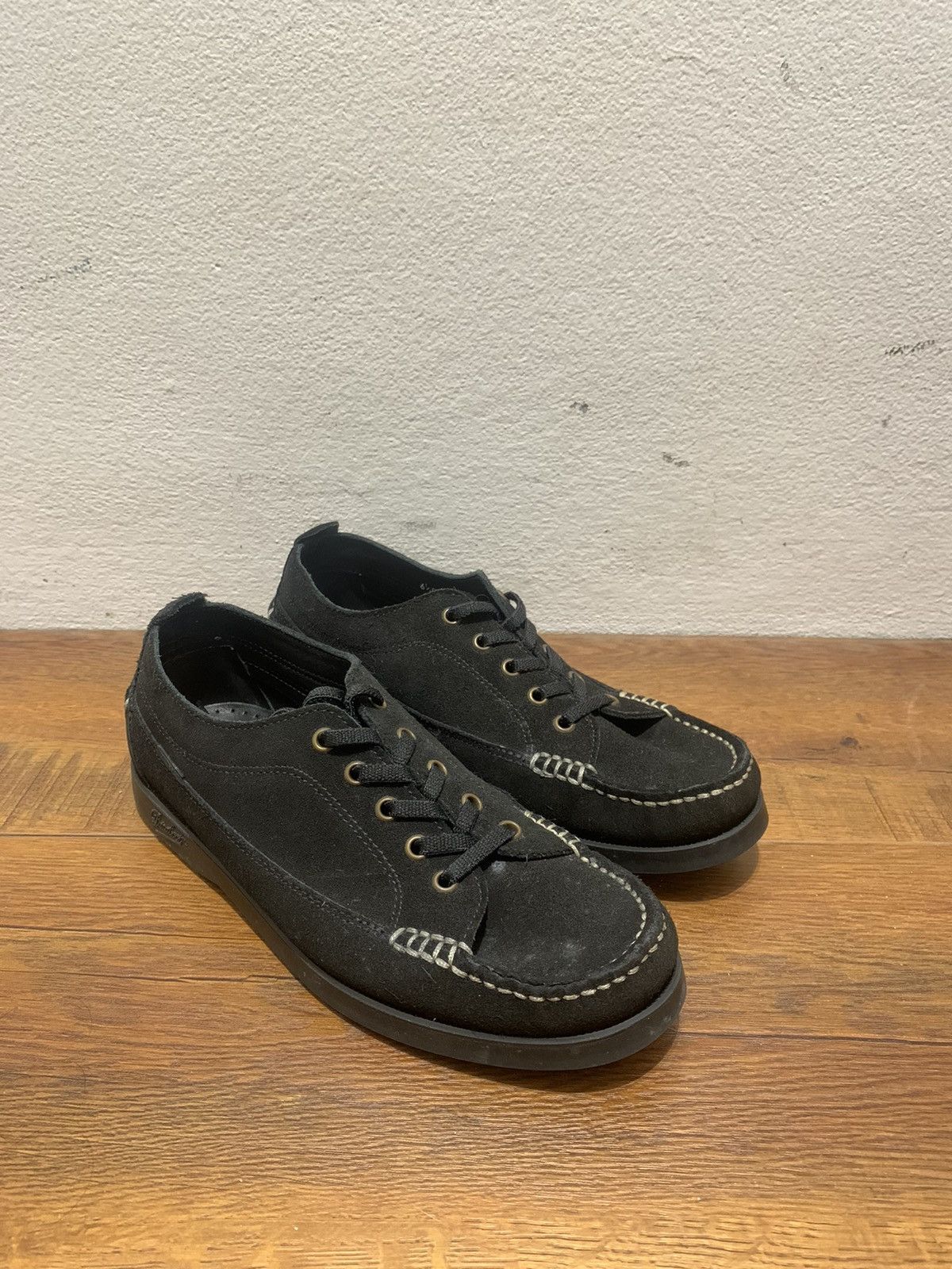 Paraboot ISSEY MIYAKE コラボ モカシン 黒 Issey Miyake × Paraboot ISSEY MIYAKE × Paraboot Moccasins