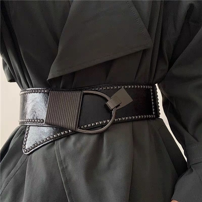 Designer Matchless Vintage Belt Riveted Belts Menswear Accessories Size ONE SIZE - 2 Thumbnail
