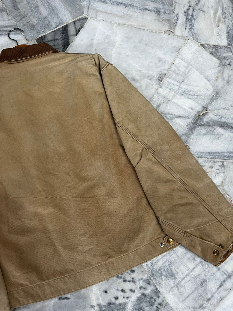 Carhartt × Carhartt Wip Vintage Carhartt Detroit Flannel Core Jacket Sun Faded Size US XL / EU 56 / 4 - 6 Thumbnail