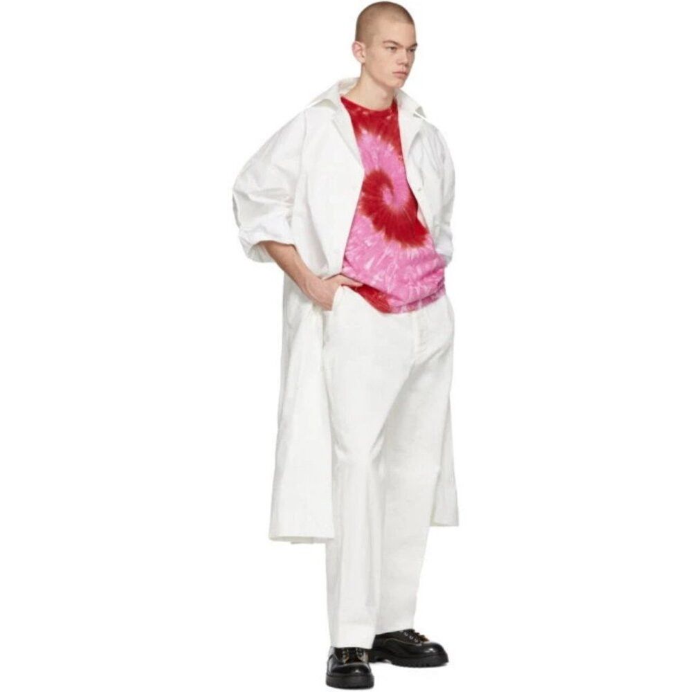 Kwaidan Editions Kwaidan Editions Oversized Lab Coat Size M Mens White SSENSE Size US M / EU 48-50 / 2 - 3 Thumbnail