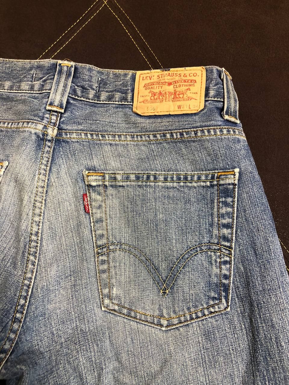 Levi's Vintage USA 90’s Levi’s 506 Button Fly Cut Off Shorts Size US 31 - 5 Thumbnail