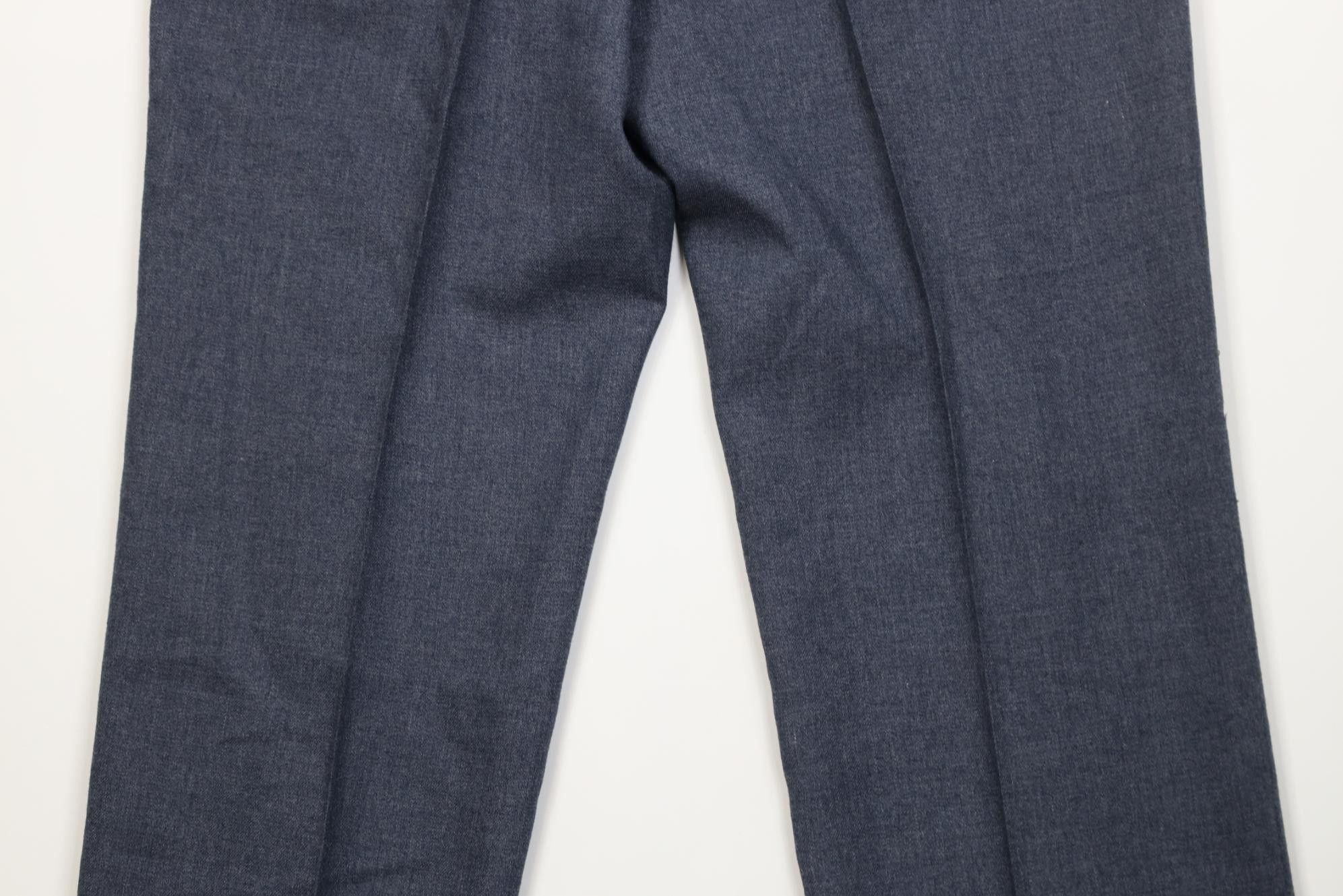 Vintage Vintage 70s Streetwear Blend Knit Wide Leg Chino Pants Size US 36 / EU 52 - 11 Thumbnail