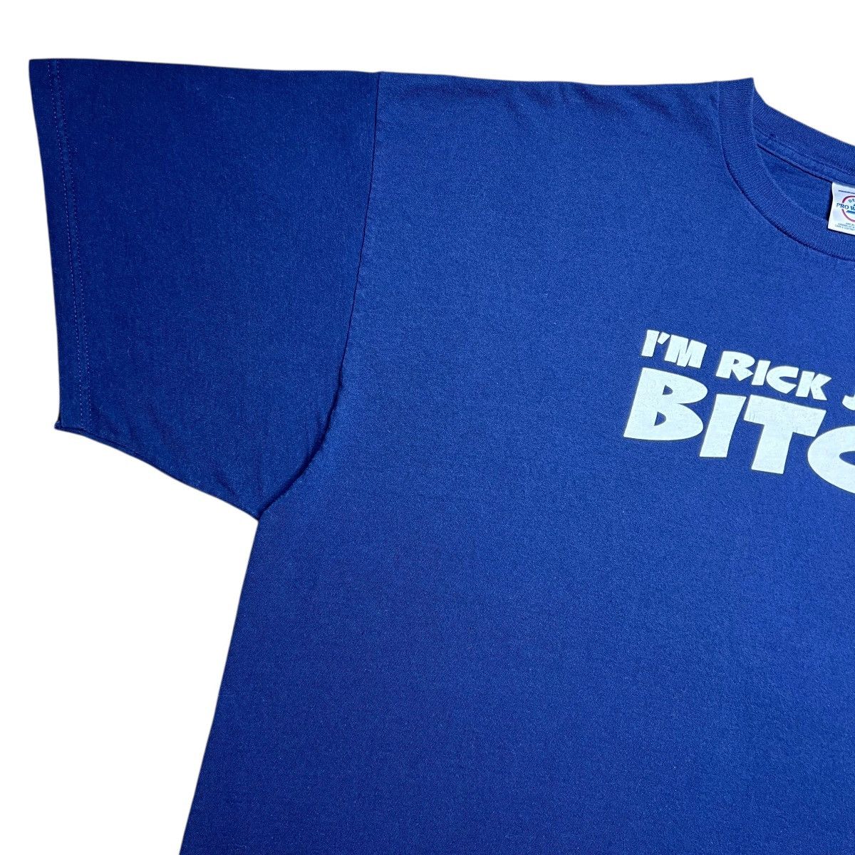 Delta Vtg 2000s I’m Rick James Bitch Spell Out Word Graphic Tee Size US XXL / EU 58 / 5 - 5 Thumbnail