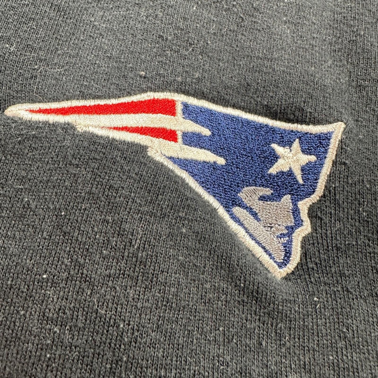Other New England Patriots Lace Up Hoodie Black Men NFL Sweatshirt Size US L / EU 52-54 / 3 - 4 Thumbnail