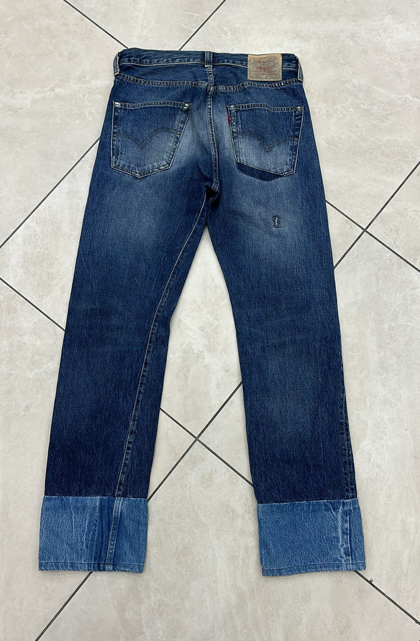 Levi's Vintage Clothing LVC SAMPLE Levi's Vintage Clothing 1947 501XX Selvedge Jeans Size US 32 / EU 48 - 2 Thumbnail