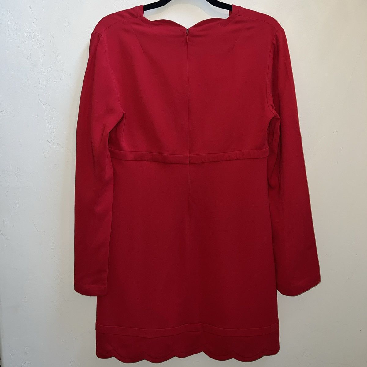 A.L.C. $500 NWT ALC | Eve Red Scalloped Dress Size: 10 Size L / US 10 / IT 46 - 4 Thumbnail