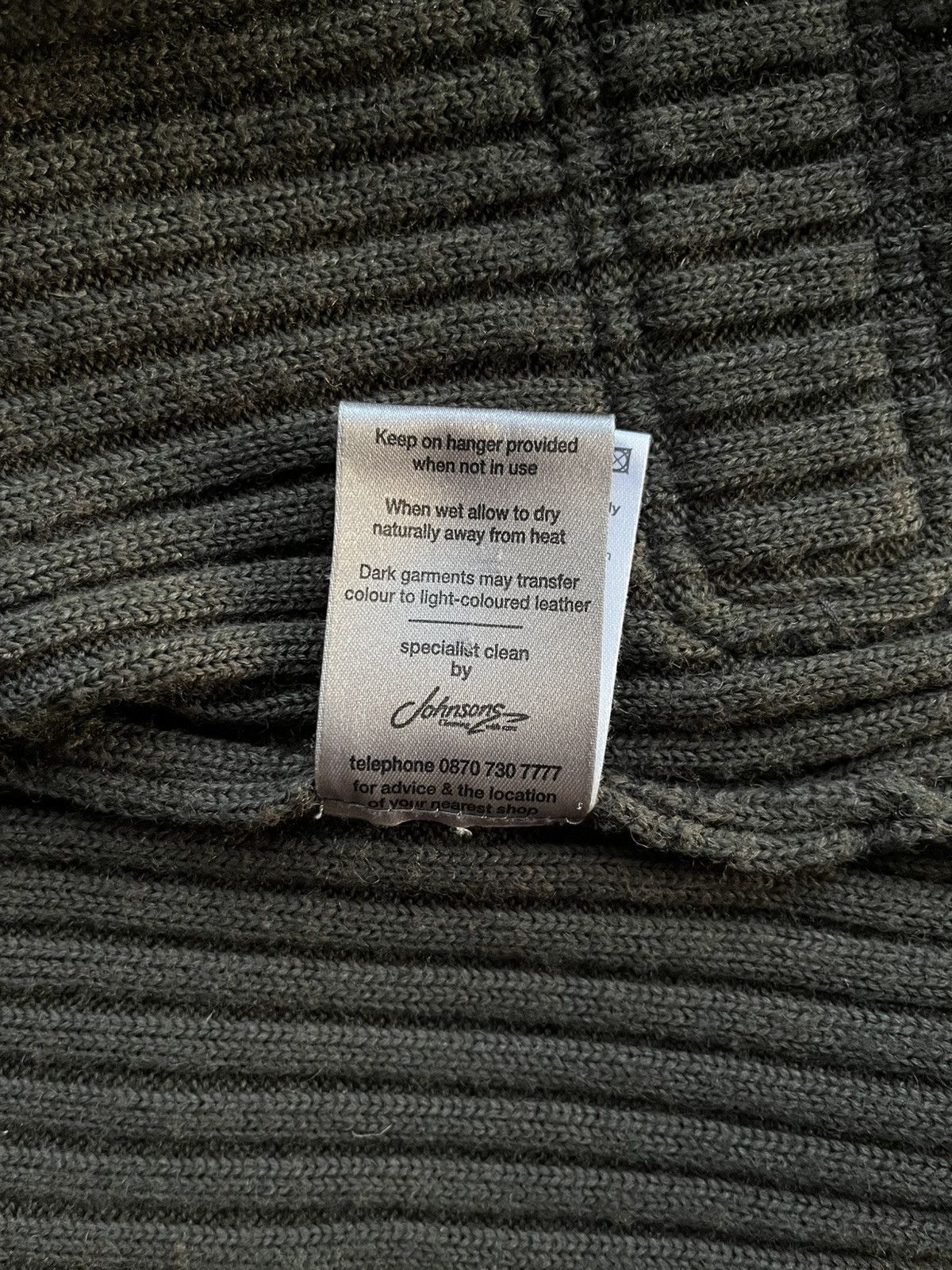 River Island River Island Ribbed Knit & Suede Panel Jacket UK 12 / EU 38 Size XS / US 0-2 / IT 36-38 - 9 Thumbnail