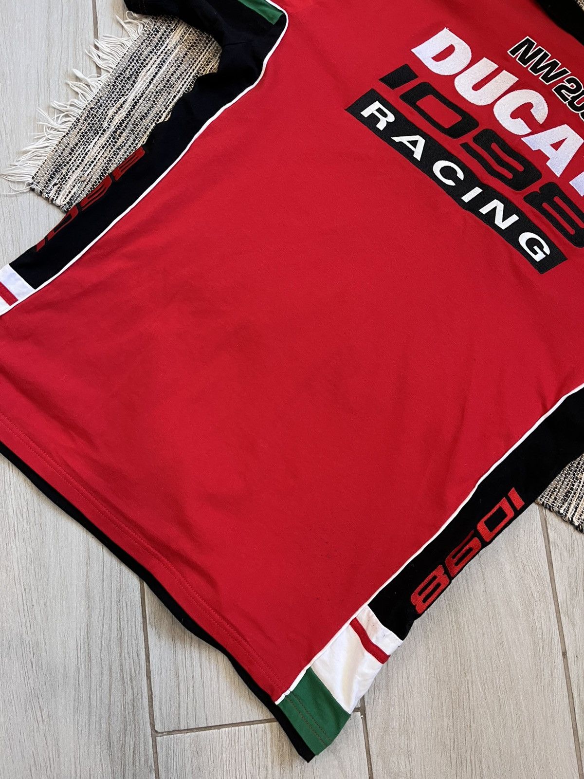 Ducati × Vintage Vintage Ducati Racing Polo Tshirt 1098 Glinth Enterprises Size US XL / EU 56 / 4 - 17 Thumbnail