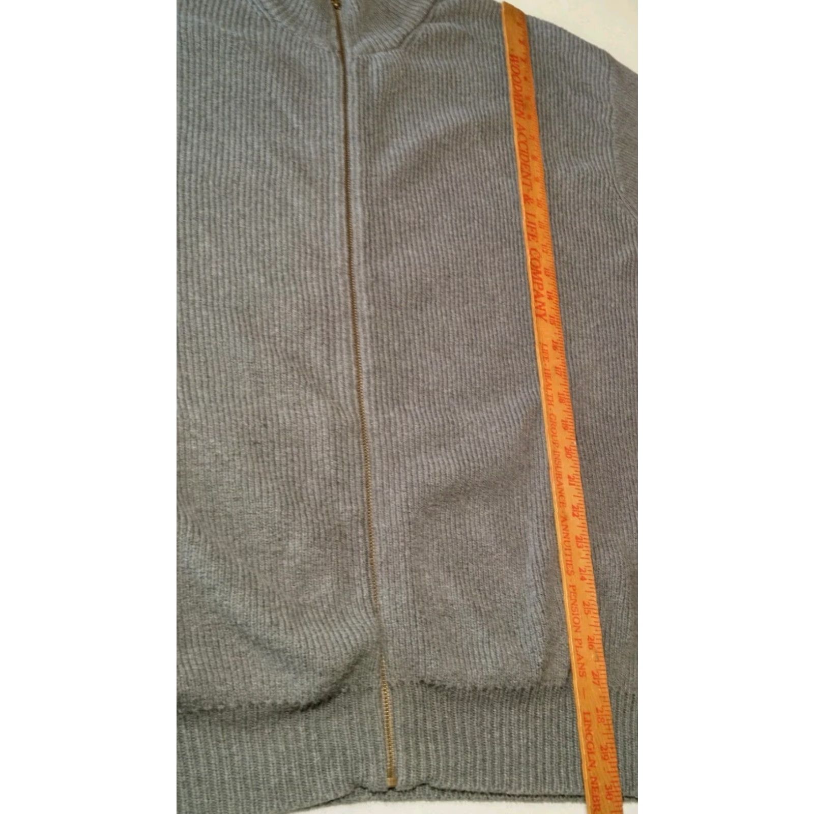Vintage VINTAGE LL Bean Men's Cardigan Sweater XXL Full Zip Knit Cotton Casual Fall Winter Size US XXL / EU 58 / 5 - 4 Thumbnail